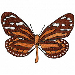 Butterfly Embroidery Design 12
